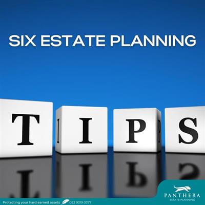 6 top tips for successful estate planning