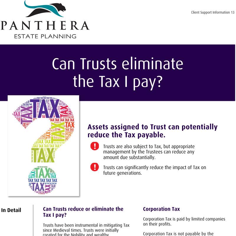 Can Trusts eliminate the Tax I pay?